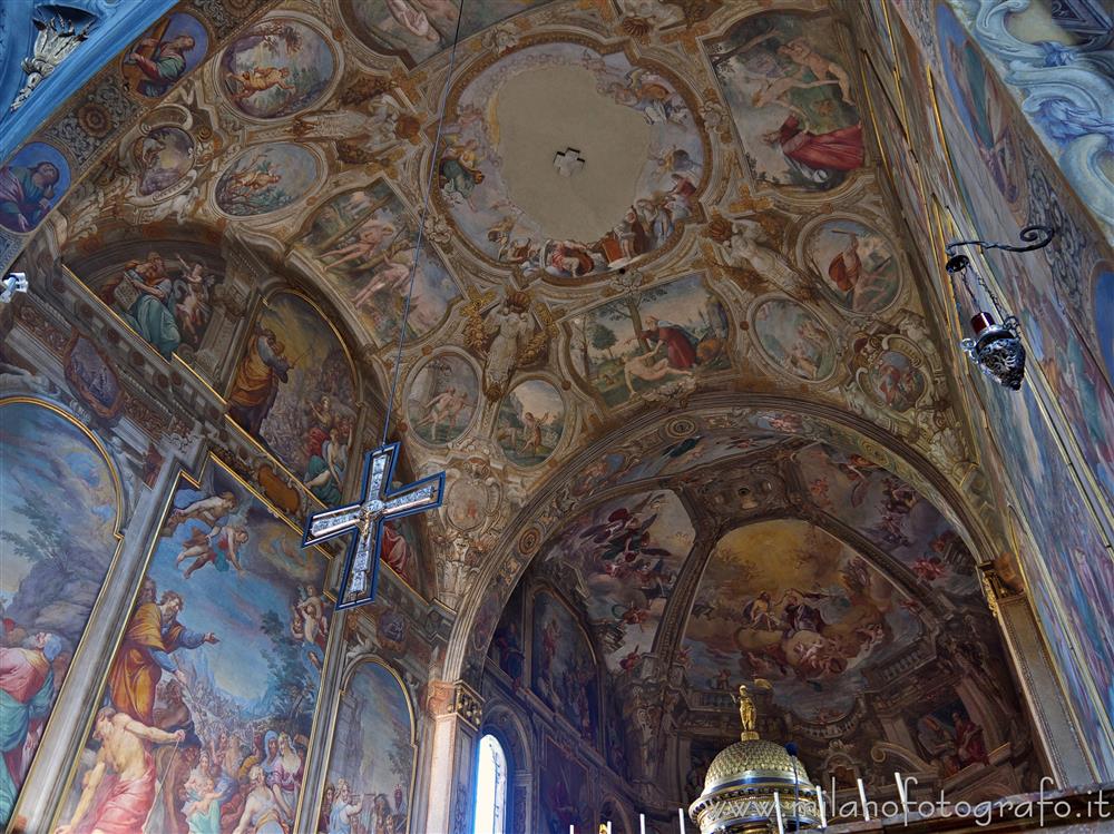 Monza (Monza e Brianza, Italy) - Ceiling of the presbytery of the Cathedral of Monza